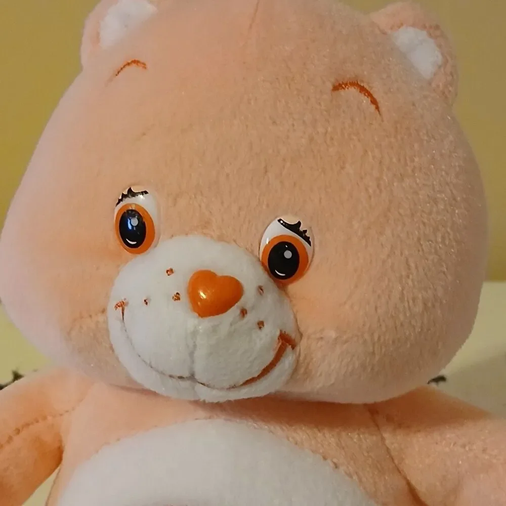 Care Bears Set of 2 Cheer Bears Pink Stuffed Plush Animal Toy Dolls 10